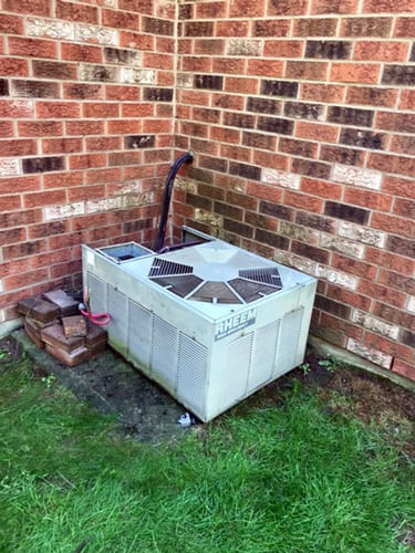 Old Air Conditioner Needs Replacing