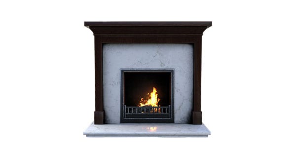 Gas Fireplace Insert Modern
