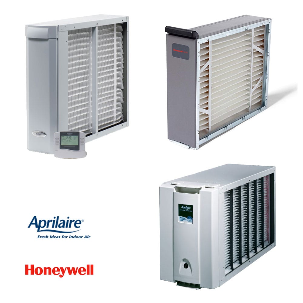 Three New Aprilaire and Honeywell Air Cleaners