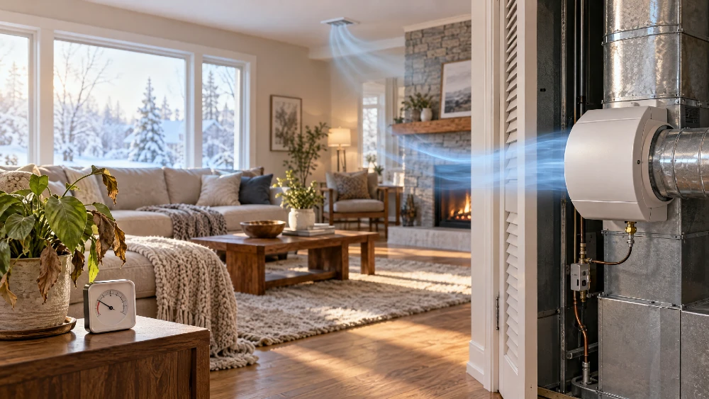 Choosing Whole Home Humidifier Dry Home - Markham Heating & HVAC