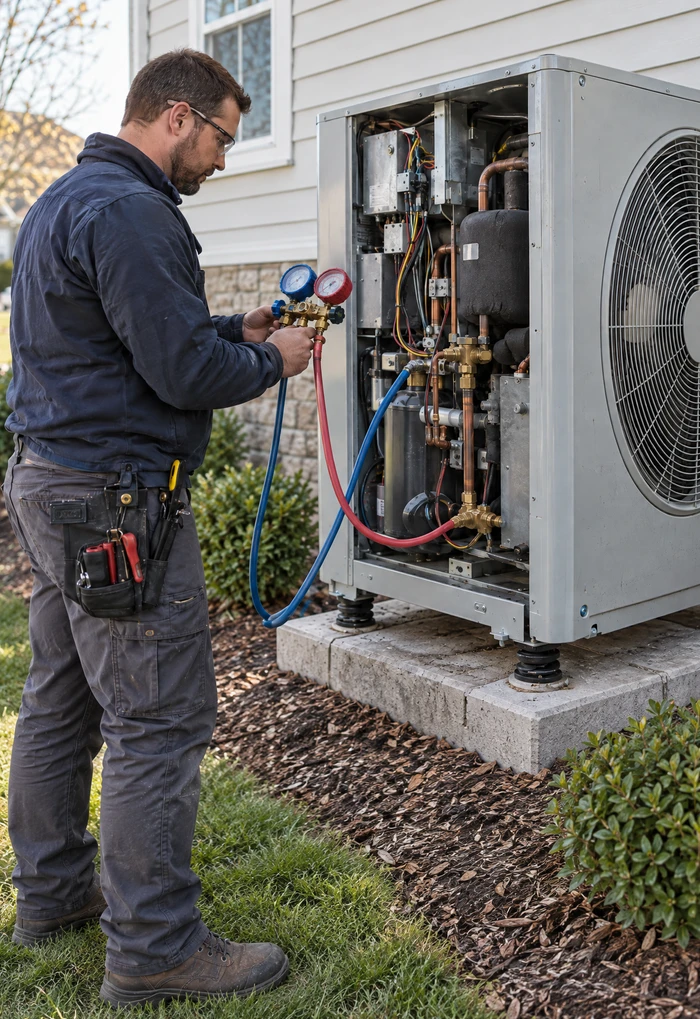 Hvac Technician Heat Pump X - Markham Heating & HVAC